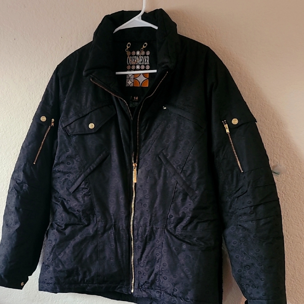 Obermeyer Ladies Black Ski Jacket.. (48)